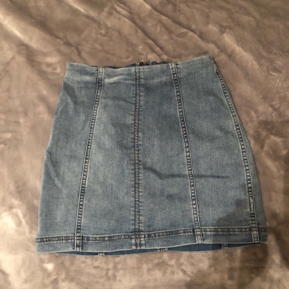 Free People Dresses & Skirts - Denim skirt